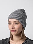 Шапка STETSON арт. 8589307 BEANIE MERINO WOOL (серый)